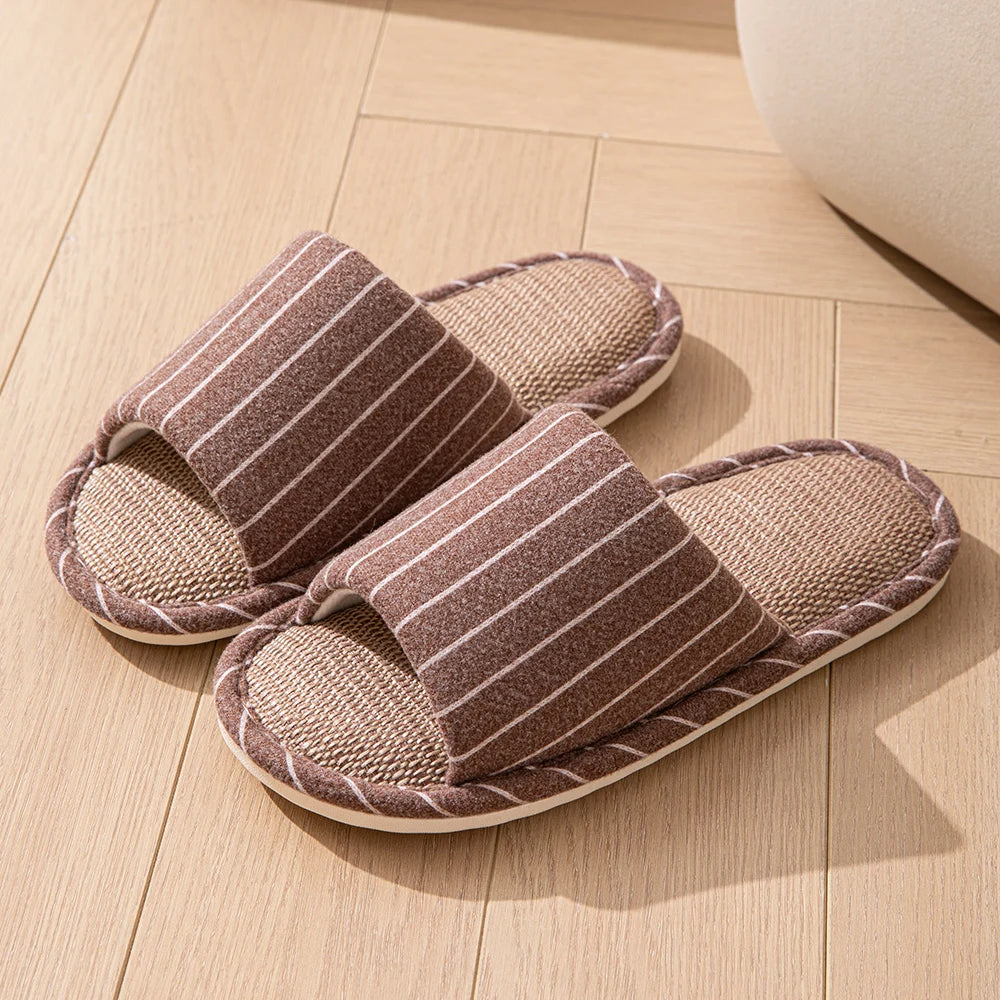 ElegantStep™ Flax Comfort Slippers