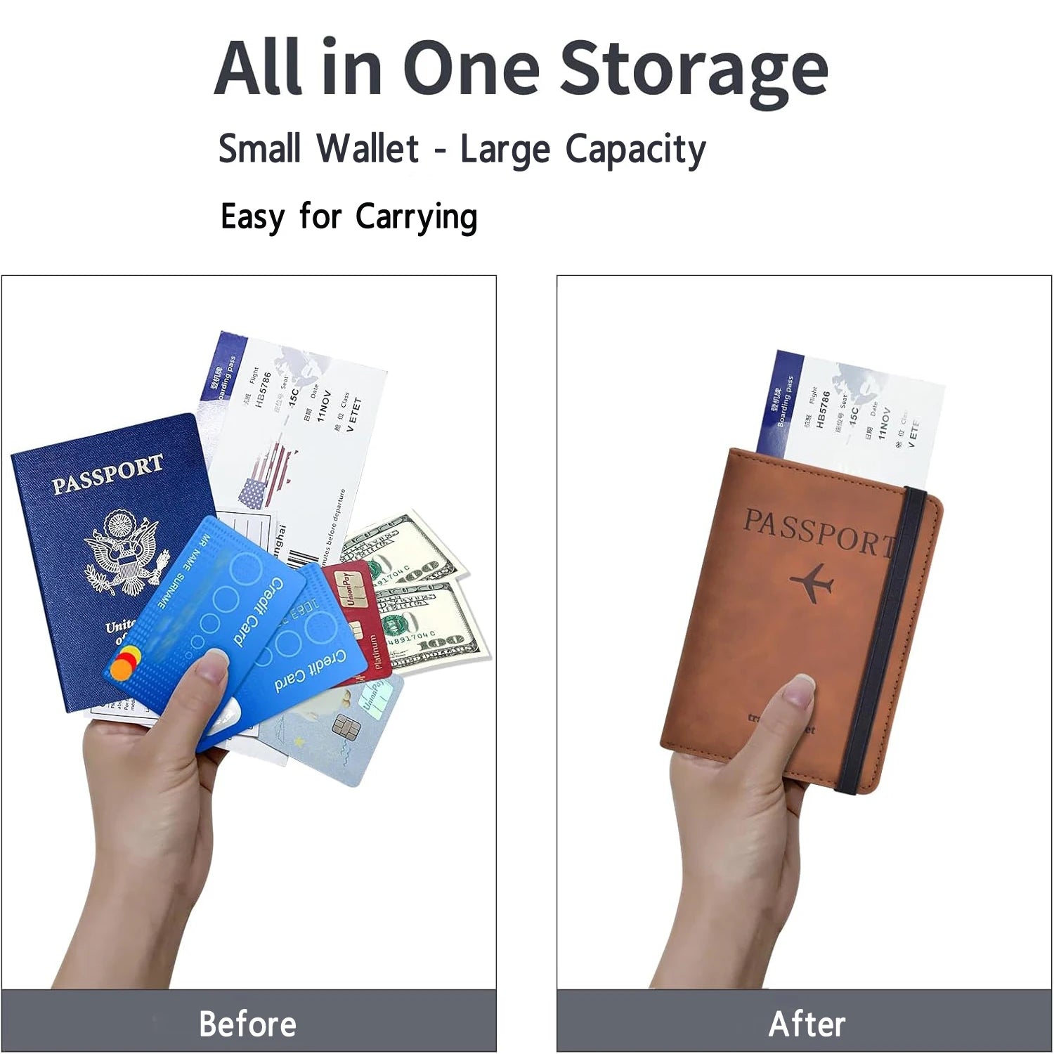 TravelGuard™ Premium Secure Passport Holder